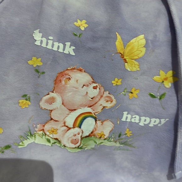 Limited Edition care bear hoodie sweatshirt in a beautiful lilac colour. - Picture 2 of 6